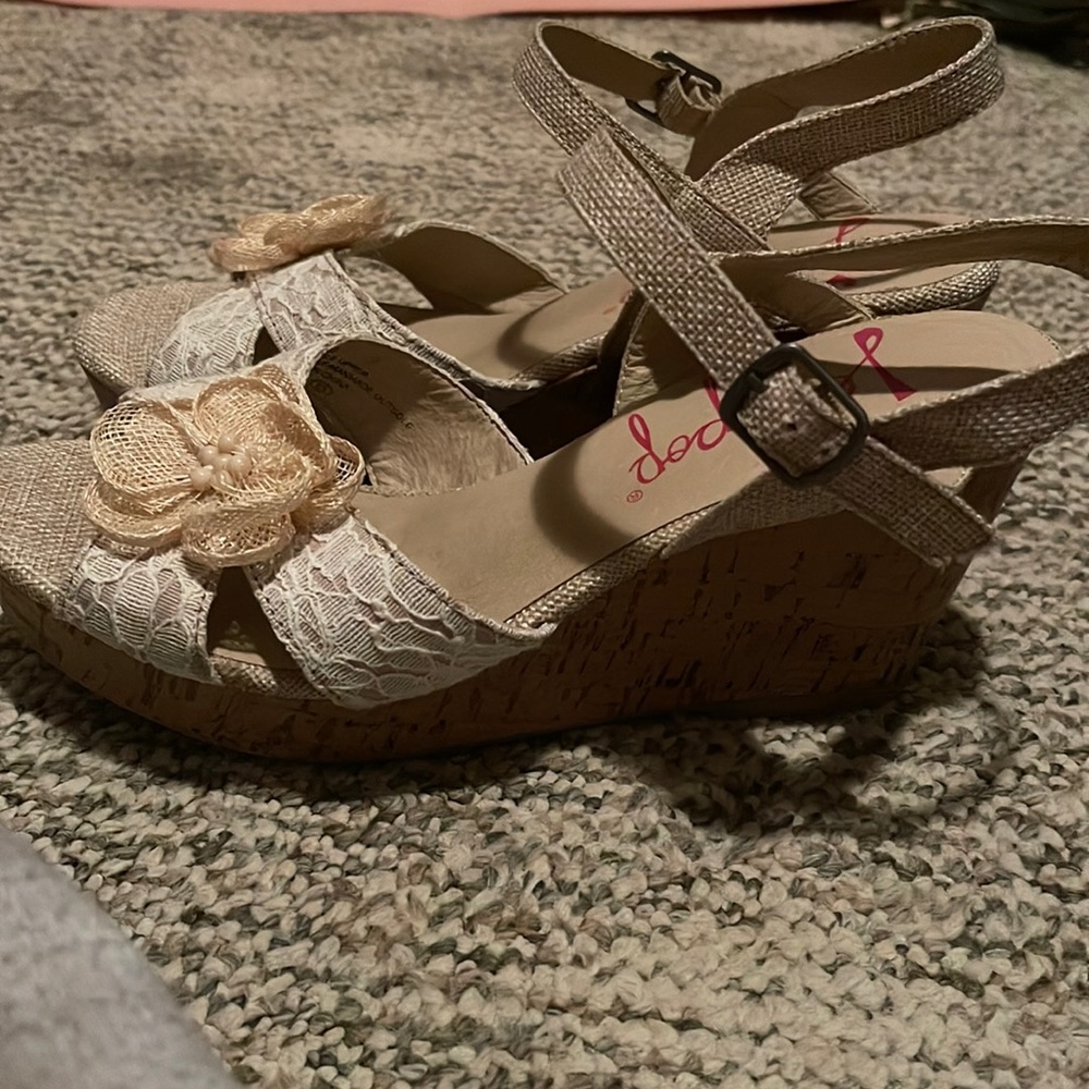 Jelly pop wedges size 10